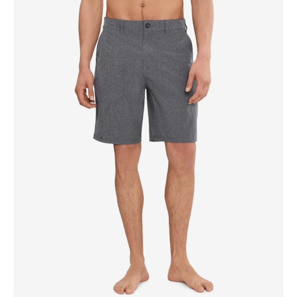 NWT Quiksilver Union Heather Amphibians Short Youth 19 Heather Gray 27 $50 MSRP